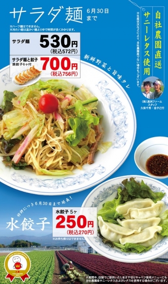 餃子の満州サラダ麺
