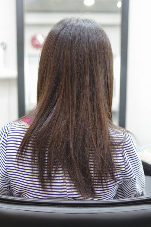 少女達よ 髪の毛を伸ばしてる最中でも梳き過ぎの毛先を切りながら伸ばした方が収まりは違うよ 神戸市須磨区の美容室 アトリエヘアウインズのサロンスタイル オーナー坂下のブログ